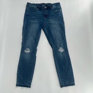 Articles Of Society Distressed Release Hem Ankle Jeans Size 29 Women's